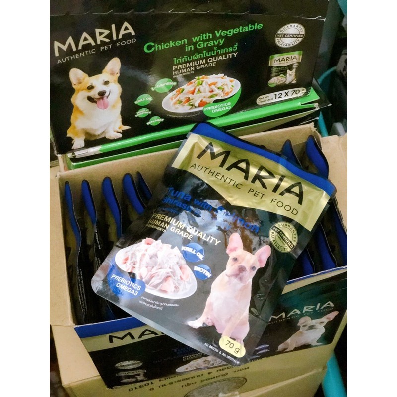 Pate dinh dưỡng dành cho cún mèo Maria thái Lan