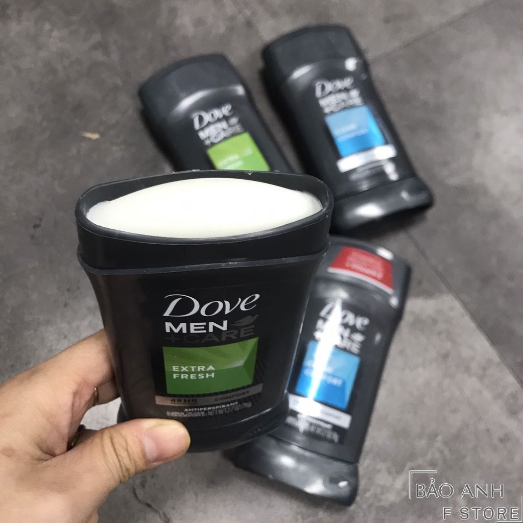 Khử mùi nách DOVE Men Care sáp khử mùi AntiPerspirant Clean Comfort/Extra Fresh
