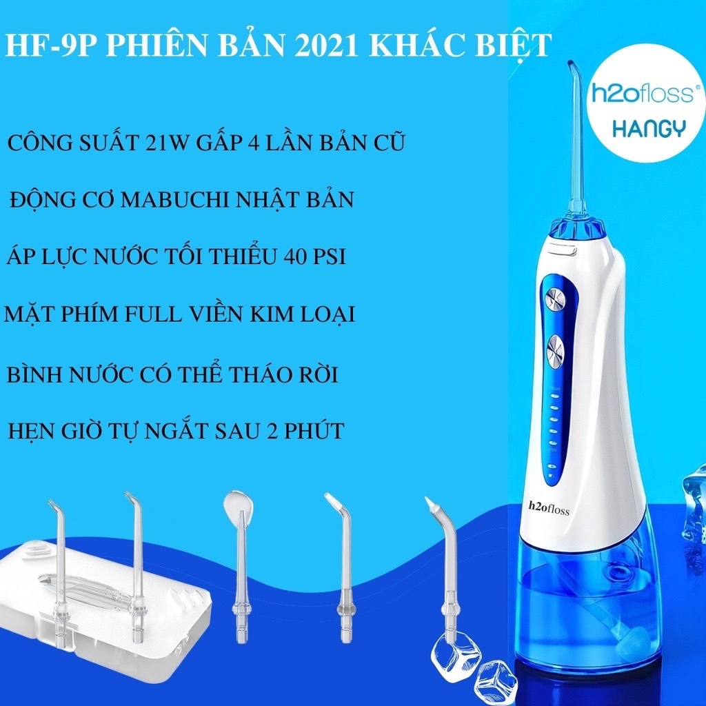 Máy Tăm Nước H2ofloss HF-6P, HF-9P Phiên bản 2022