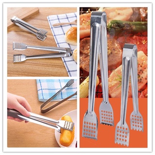 Kẹp Gắp Thức Ăn Chống Bỏng Bằng Thép Không Gỉ Cán Dài Tiện Dụng