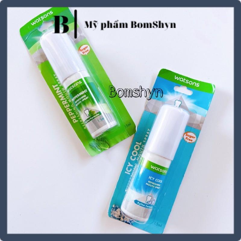 Xịt thơm miệng chống hôi miệng watson Thái lan