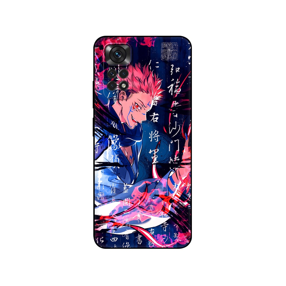 Ốp Điện Thoại Tpu Dẻo Màu Đen In Hình anime jujutsu kaisen Cho Xiaomi Redmi Note 11 Pro PLUS + 11S 5G 4G