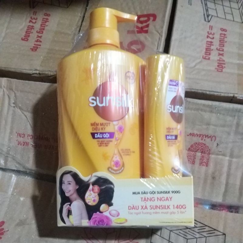 Dầu gội SUNSILK 900g
