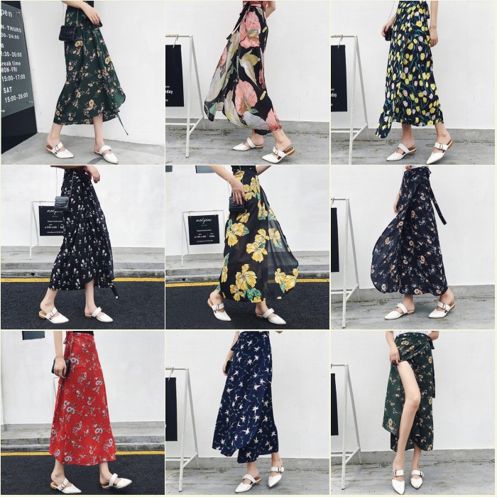 Chân Váy Đi Biển Dáng Dài Vintage Mặc Được 4 Kiểu CV2 - [XEM VIDEO HƯỚNG DẪN] | BigBuy360 - bigbuy360.vn