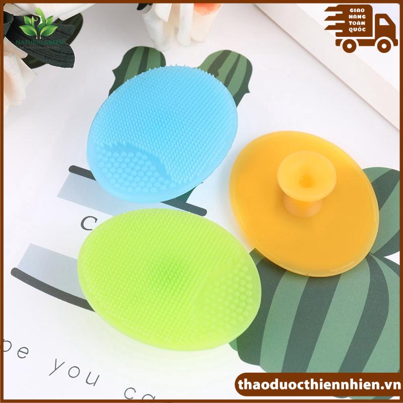 1 Cọ Rửa Mặt Silicone Mềm Loại Bỏ Mụn Đầu Đen