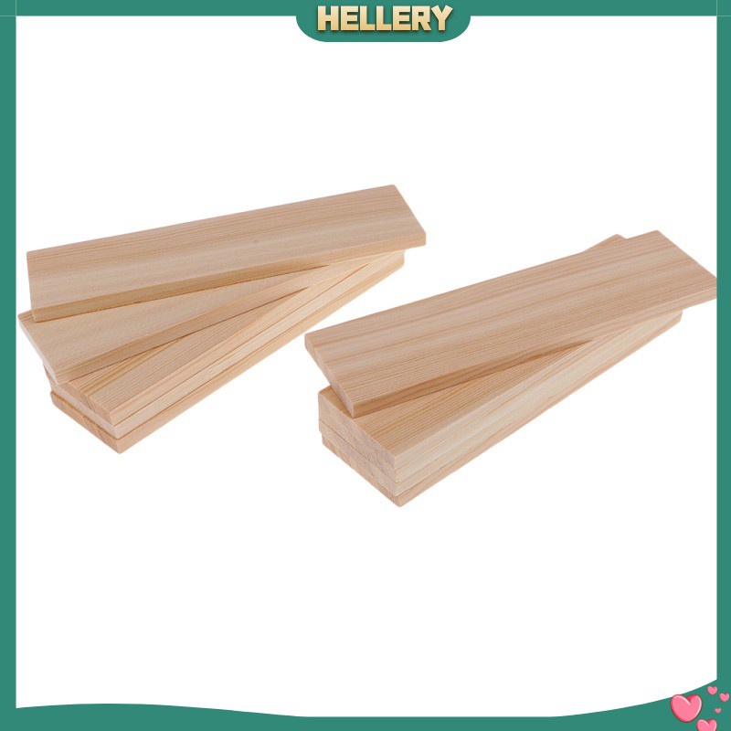 Set 10 Tấm Gỗ Thông 150x40x6mm Chất Lượng Cao Cho Mô Hình Thuyền / Máy Bay DIY