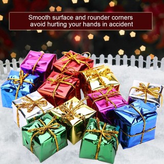 12 hộp quà treo cây thông Noel - trang trí Giáng Sinh