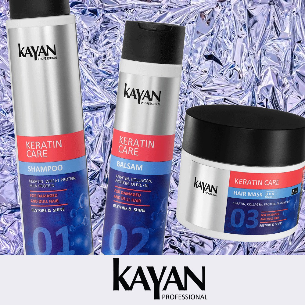 Dầu xả Kayan Keratin Care dành cho tóc hư tổn 250ml