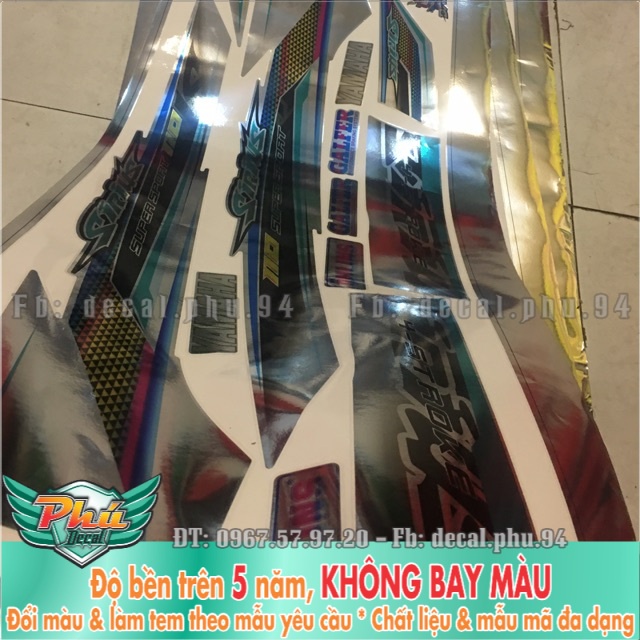 Sirius Chrome phối xe trắng  -1