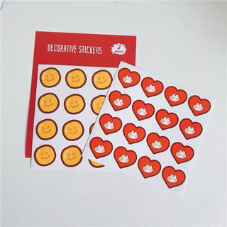 Set 48 miếng dán trang trí decor sổ, dán tranh ảnh
