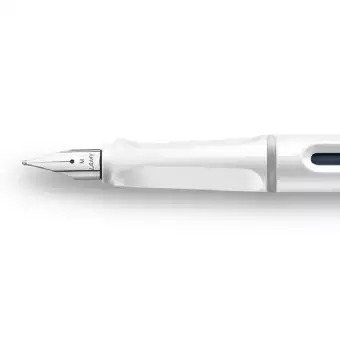 Bút máy cao cấp LAMY safari White (019)- tặng kèm hộp mực T10 xanh dương- Hãng phân phối chính thức