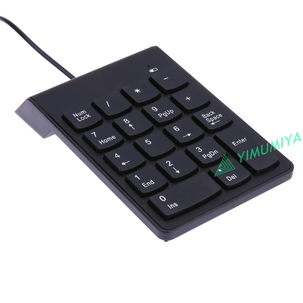Bàn Phím Số 18 Phím Mini Cho Laptop Note
