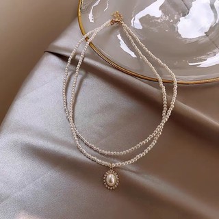 Vòng cổ chuỗi hạt nữ tính