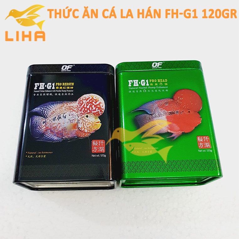 Thức Ăn Cho Cá La Hán FH-G1 Pro-Head | Pro-Redsyn - Cám Cá La Hán Cao Cấp