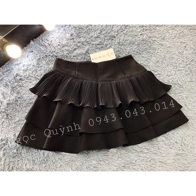 Chân váy tầng