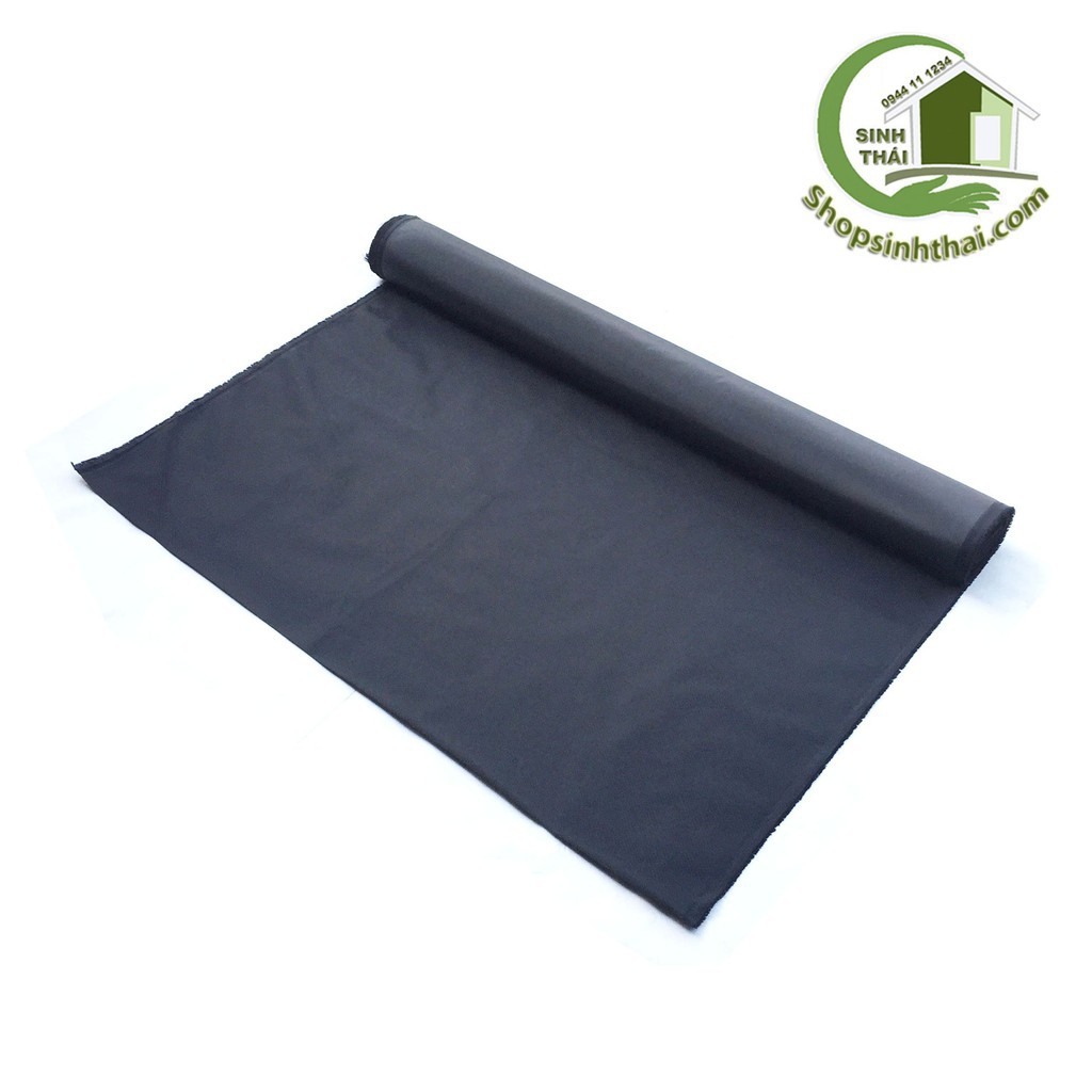 Vải bố PVC tổ ong màu đen - vải may balo túi xách