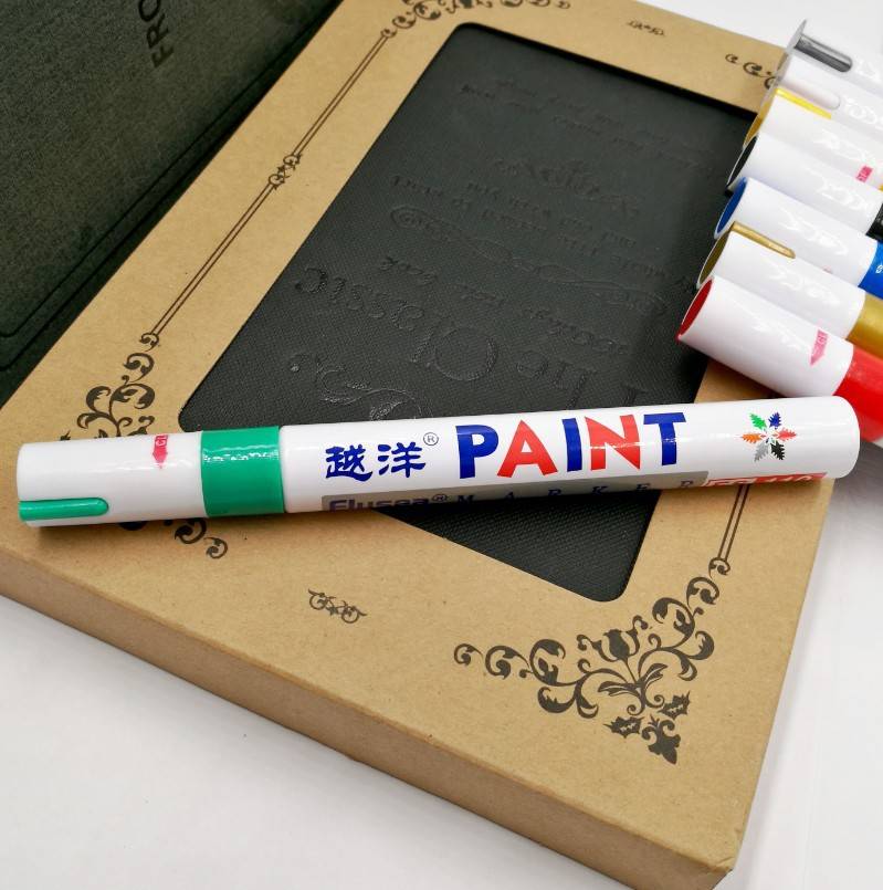 Paint Paint Pen White DIY Album Thẻ đen Doodle Vàng Bạc Đăng nhập Bút Kết xuất Bút