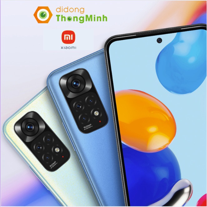 Điện thoại Xiaomi Redmi Note 11 | Pin 5000mAh | Snapdragon 680 | Sạc nhanh 33W - Hàng chính hãng