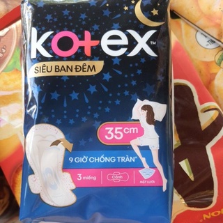 KOTEX SIÊU BAN ĐÊM 28CM VÀ 35CM