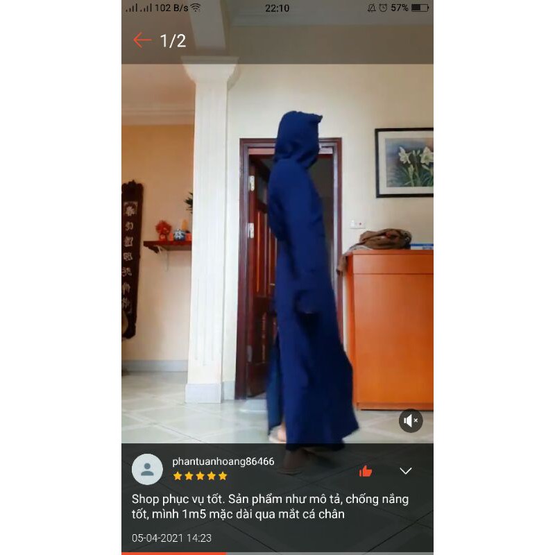 Áo chống nắng bò toàn thân ⚡ HÀNG LOẠI 1 ⚡ Áo chống nắng dáng dài chất liệu thoáng mát hàng chuẩn dày dặn | BigBuy360 - bigbuy360.vn