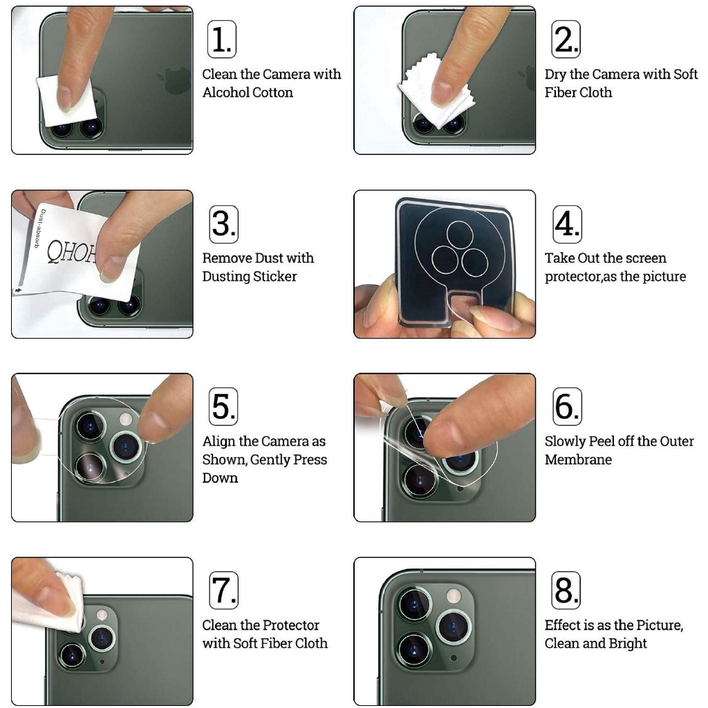Kính Cường Lực Bảo Vệ Camera Sau Cho Iphone 11 Pro Max