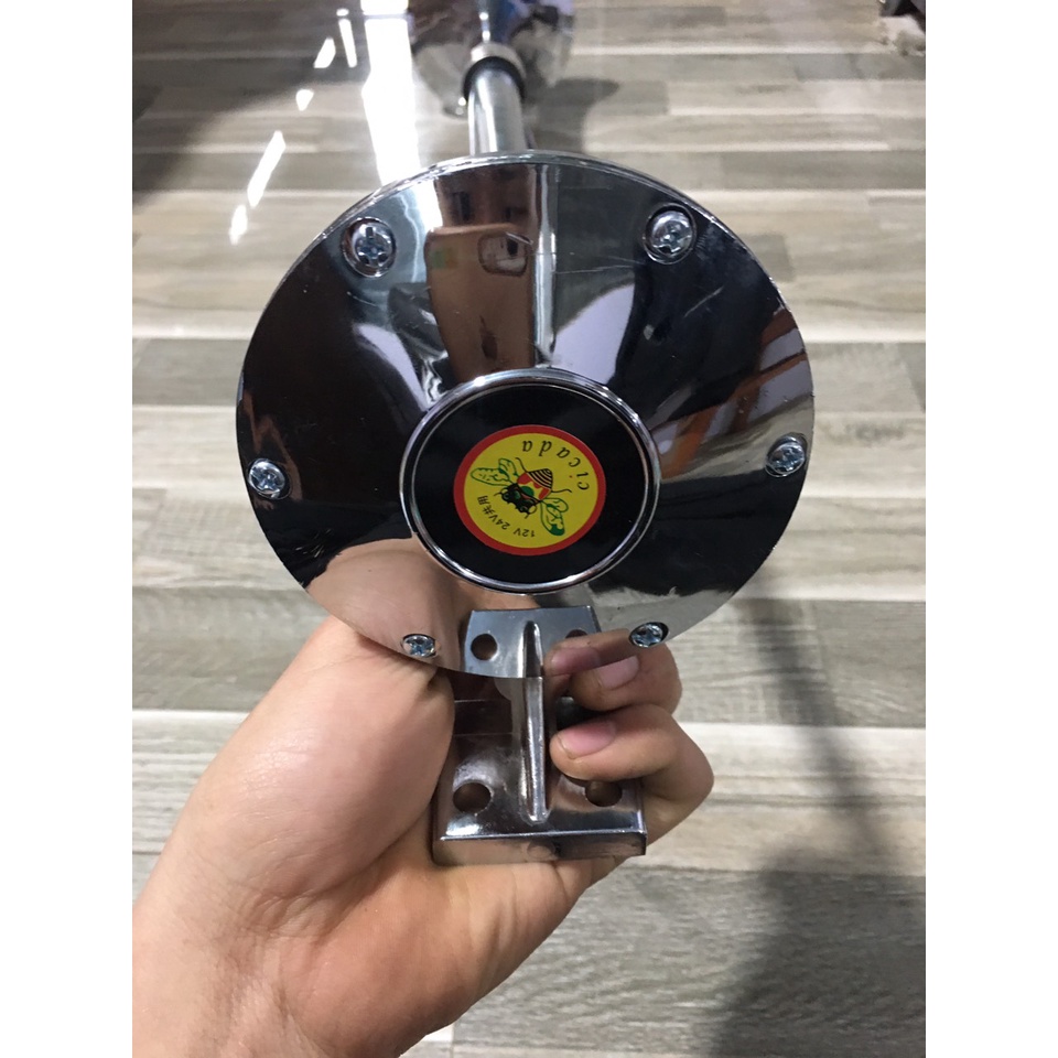 Sản phẩm gia đình làm: Còi hơi inox 1m con ong