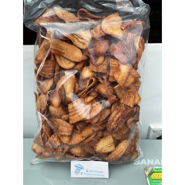 Chuối Sấy Mộc nguyên chất 500gr