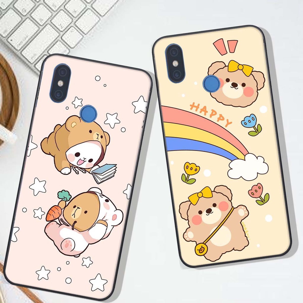 Ốp lưng Xiaomi MI 8 / MI 8 SE in hình Gấu xinh xắn, Bò sữa đáng yêu,  ĐẸP -  RẺ - XINH - ĐỘC ĐÁO
