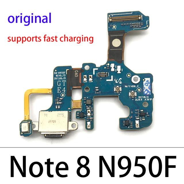 Bảng Mạch Cổng Sạc Cao Cấp Cho Điện Thoại Samsung Note 8 9 10 Lite 20 Ultra N950F N950U N9500 N960F N970F N970U