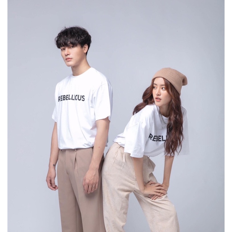 Áo Thun Nam Nữ Form Rộng Local Brand REBELLIOUS BIN ORIGINAL Chất Liệu Cotton Lạnh 4 Chiều Nhập Khẩu