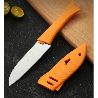 dao thái hình cá, có vỏ bọc an toàn