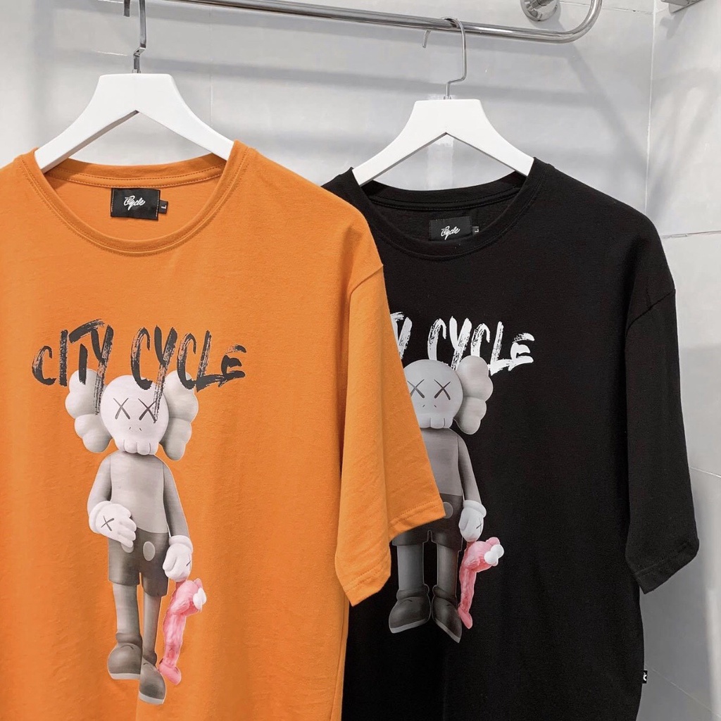 Áo thun tay lỡ Kaw gone form rộng Jiang Store - Áo thun oversize Unisex chất cotton mềm mịn