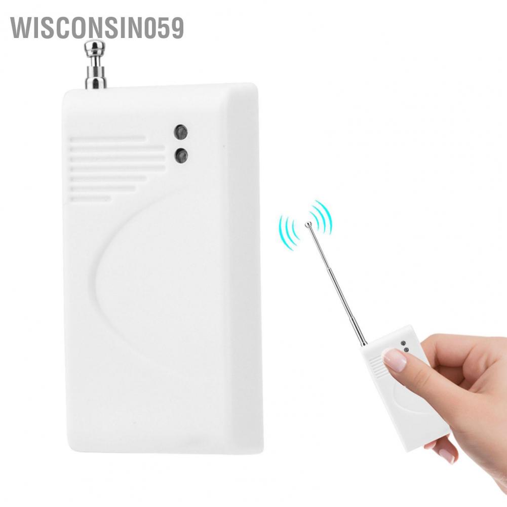 Wisconsin059 433MHz Wireless Vibration Detector Alarm Sensor Door Window Burglar Security System