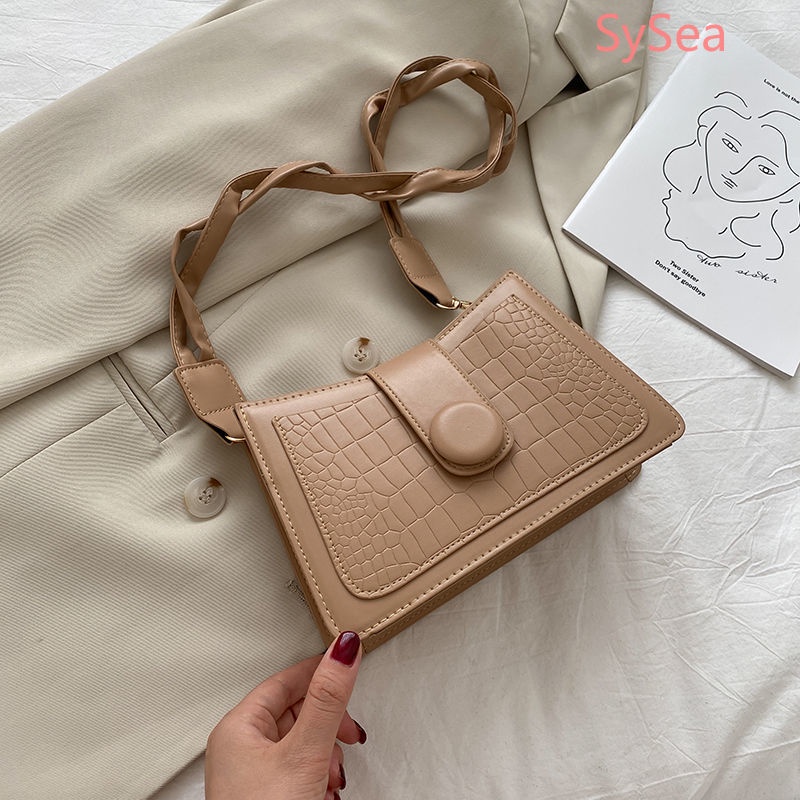 Túi Xách Màu Trơn Thời Trang Hàn Quốc Cho Nữ