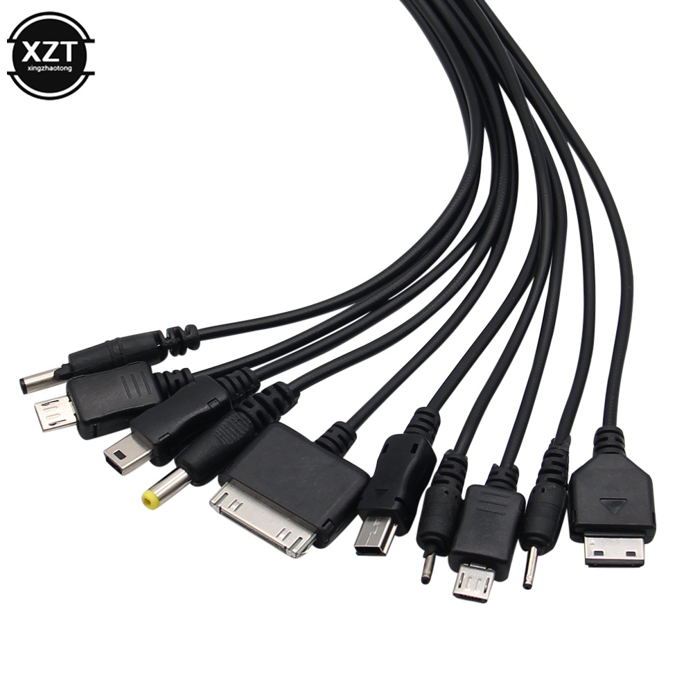 Dây Cáp Sạc USB 10 Trong 1 Đa Năng Dành Cho Điện Thoại