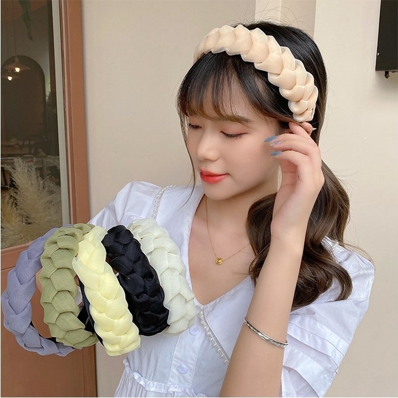 Băng đô dạng lưới nhiều màu sắc thời trang Hàn Quốc cho nữ