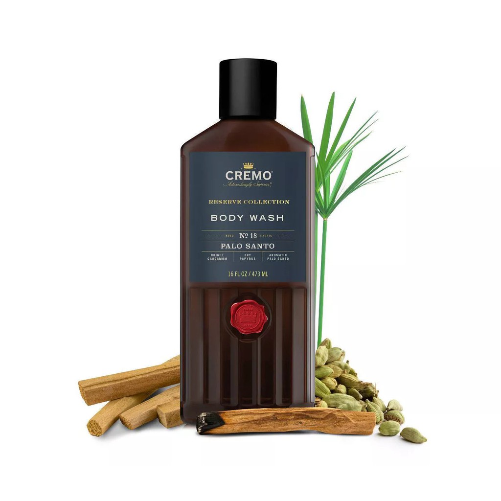 [Siêu Xịn] Sữa Tắm Cremo Reserve Collection Body Wash Palo Santo 473ML