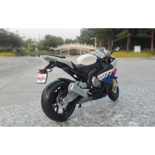 Mô hình mô tô Diecast Maisto BMW S1000RR tỉ lệ 1/12