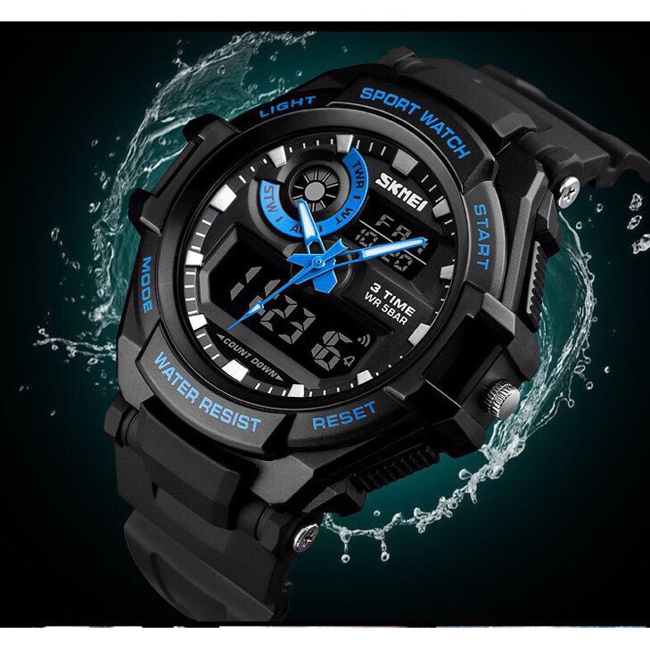 (Giá sỉ) Đồng hồ điện tử nam Skmei mẫu chạy kim cá tính | BigBuy360 - bigbuy360.vn