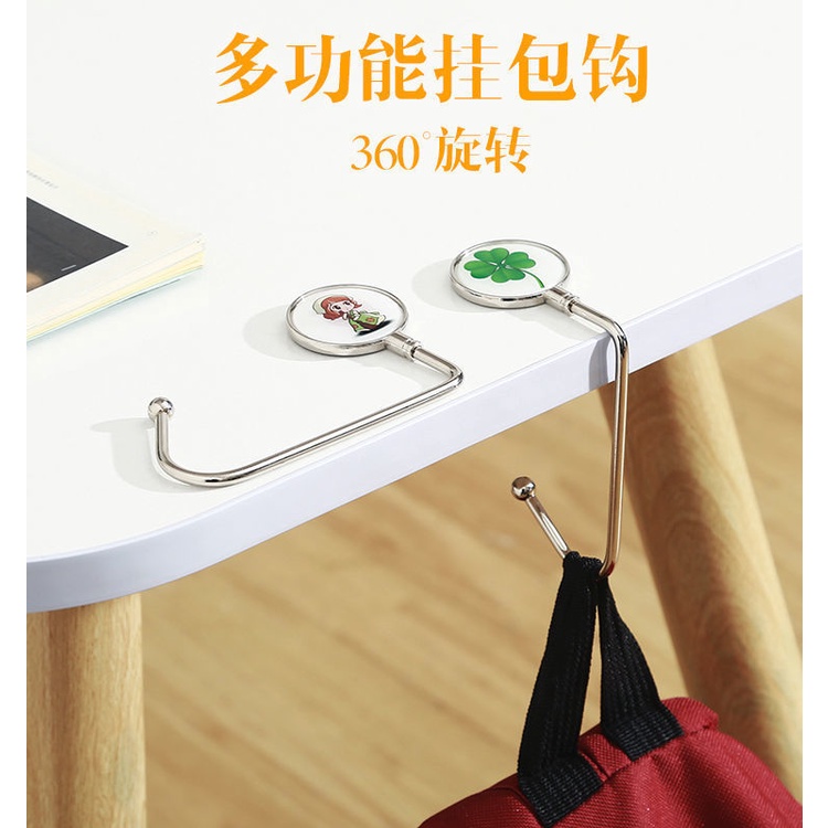 Set 3 Móc Treo Ba Lô/Túi Xách Đa Năng Chịu Được Sức Nặng Không Đục Lỗ Không Đục Lỗ Đa Năng Dùng Trong Nhà/Ký Túc Xá/Ký Túc Xá