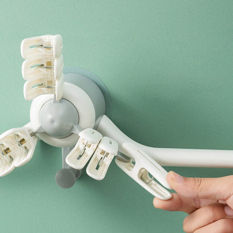 Móc Treo Quần Áo / Vớ Ngoài Ban Công Chịu Được Sức Nặng Gắn Tường Tiện Lợi