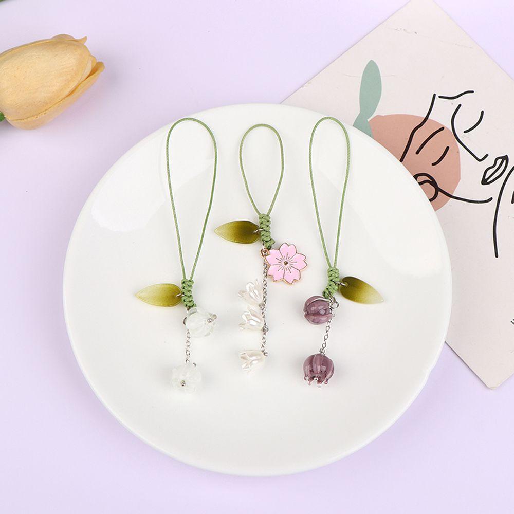 Móc Điện Thoại Dạng Dây Treo Trang Trí Túi Xách / Chìa Khóa Cho Nữ