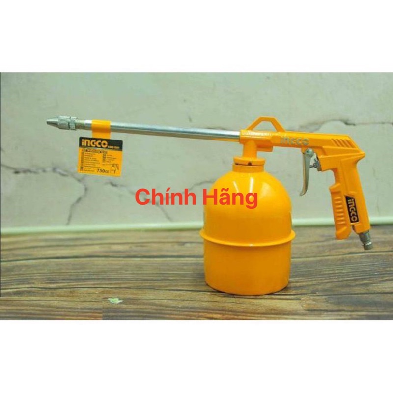 INGCO Súng châm nhớt 0.75L 4 BAR AWG1001