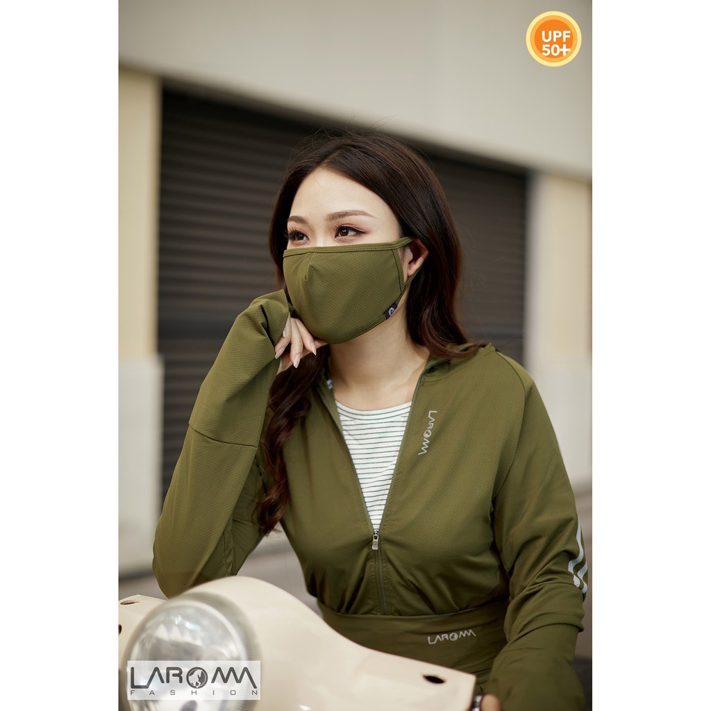 KHẨU TRANG CHỐNG NẮNG LA RO MA KHÁNG KHUẨN, LỌC BỤI, THƠM MÁT