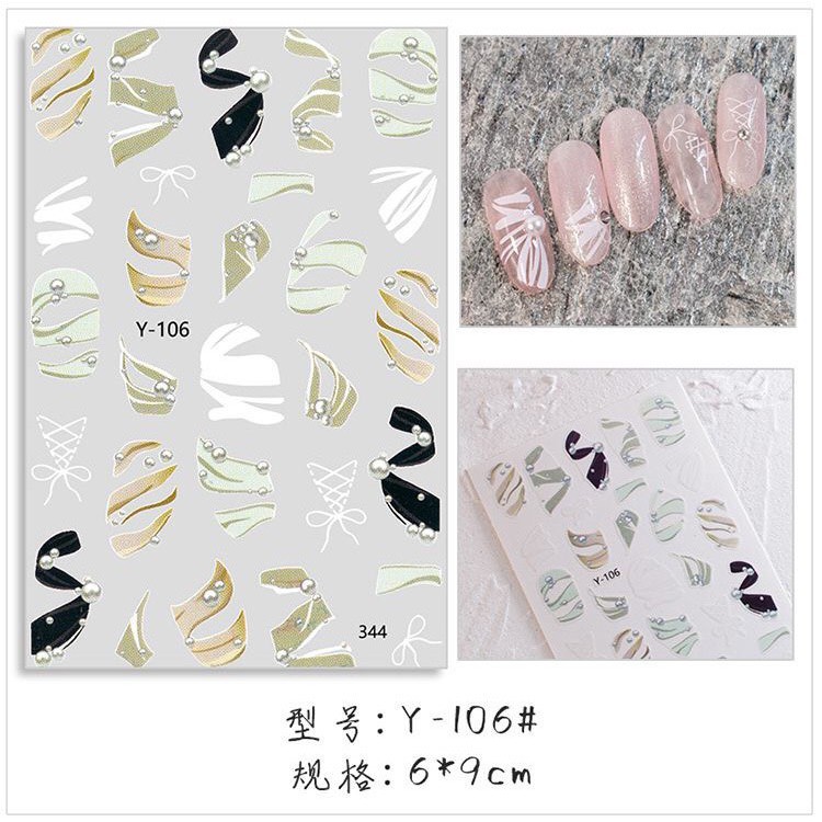 Sticker dán móng hót hè 2021