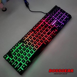 Bàn phím giả cơ có led tomato s100