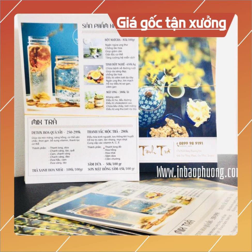 In 500 Tờ Rơi A4 Chỉ 750.000đ / Giấy loại C150, in màu