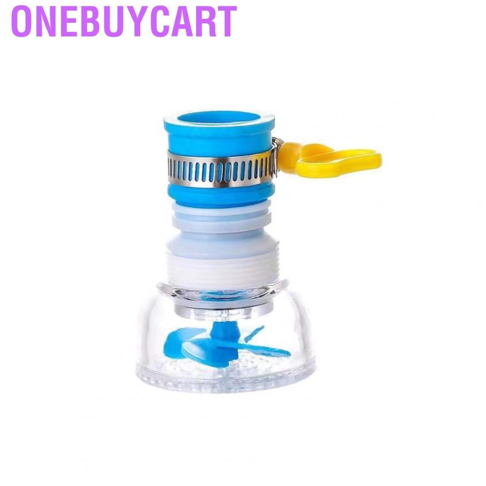 Onebuycart Telescopic Water Saving Nozzle Filter Faucet Antisplash Sprinkler Kitchen Purifier with Buckle Design