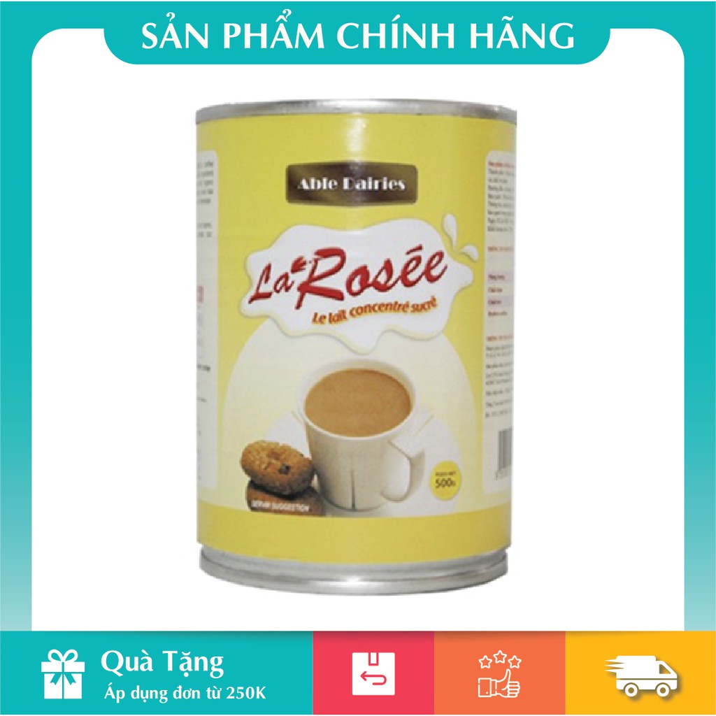 [Hàng Chính Hãng] Sữa Đặc LaRosée 380gr / Lon