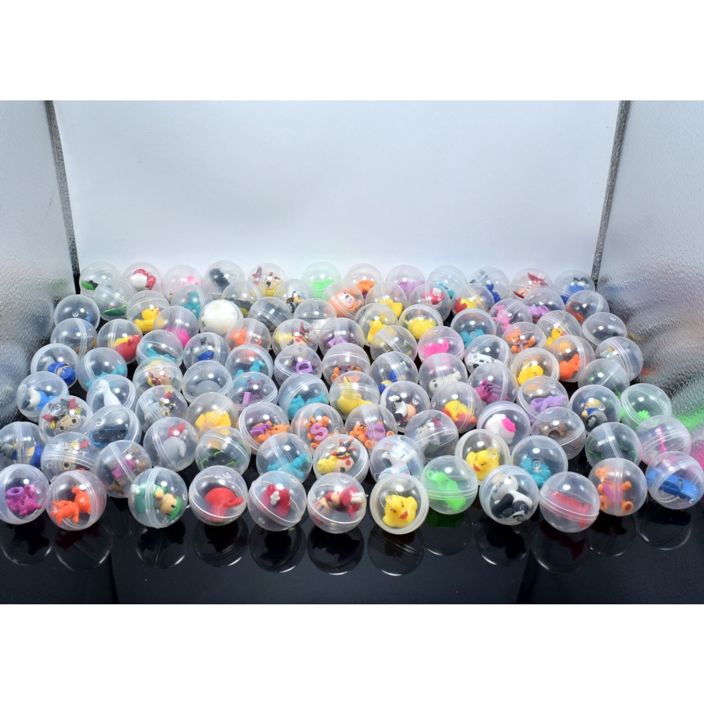 Bộ 5 Quả Bóng Đồ Chơi Trong Suốt 32MM Dành Cho Trẻ Em